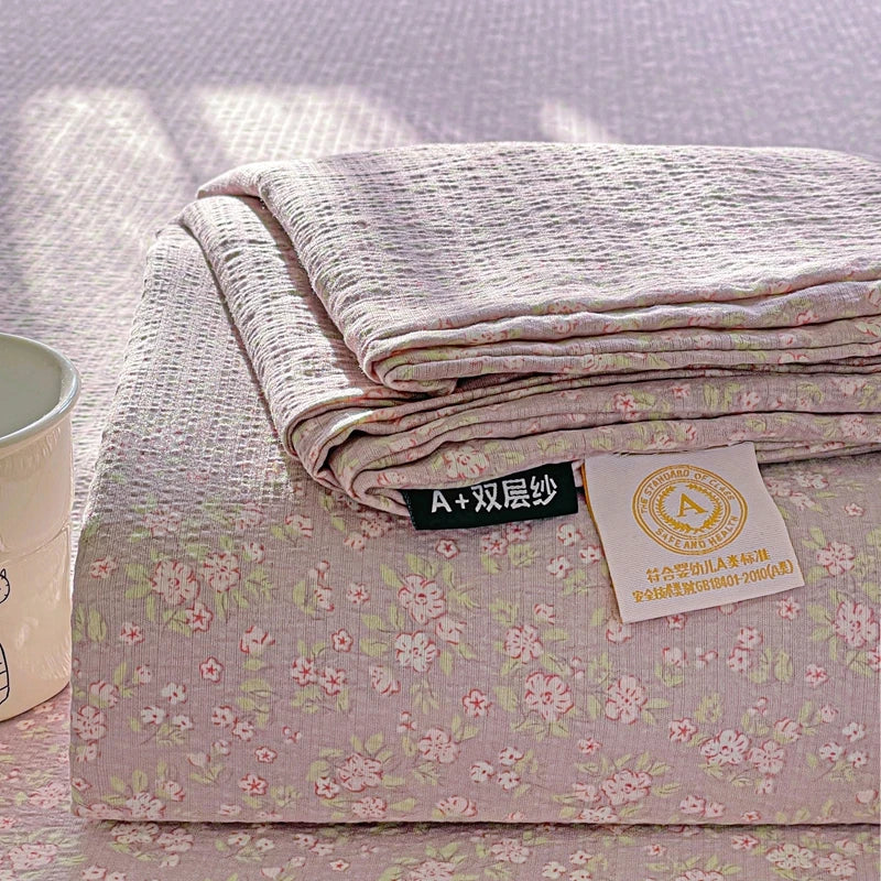 Bed Sheet High Quality Twin Double Queen King Bed Cover Sheets Pure Cotton Single Size Kids Bed Linen