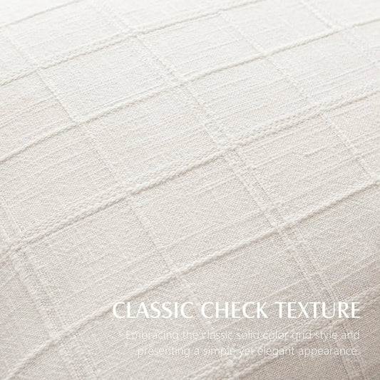 Square Cushion Cover Boho Linen