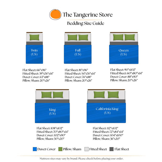 Links - Linen Cotton Embroidered Edge Duvet Cover Sets