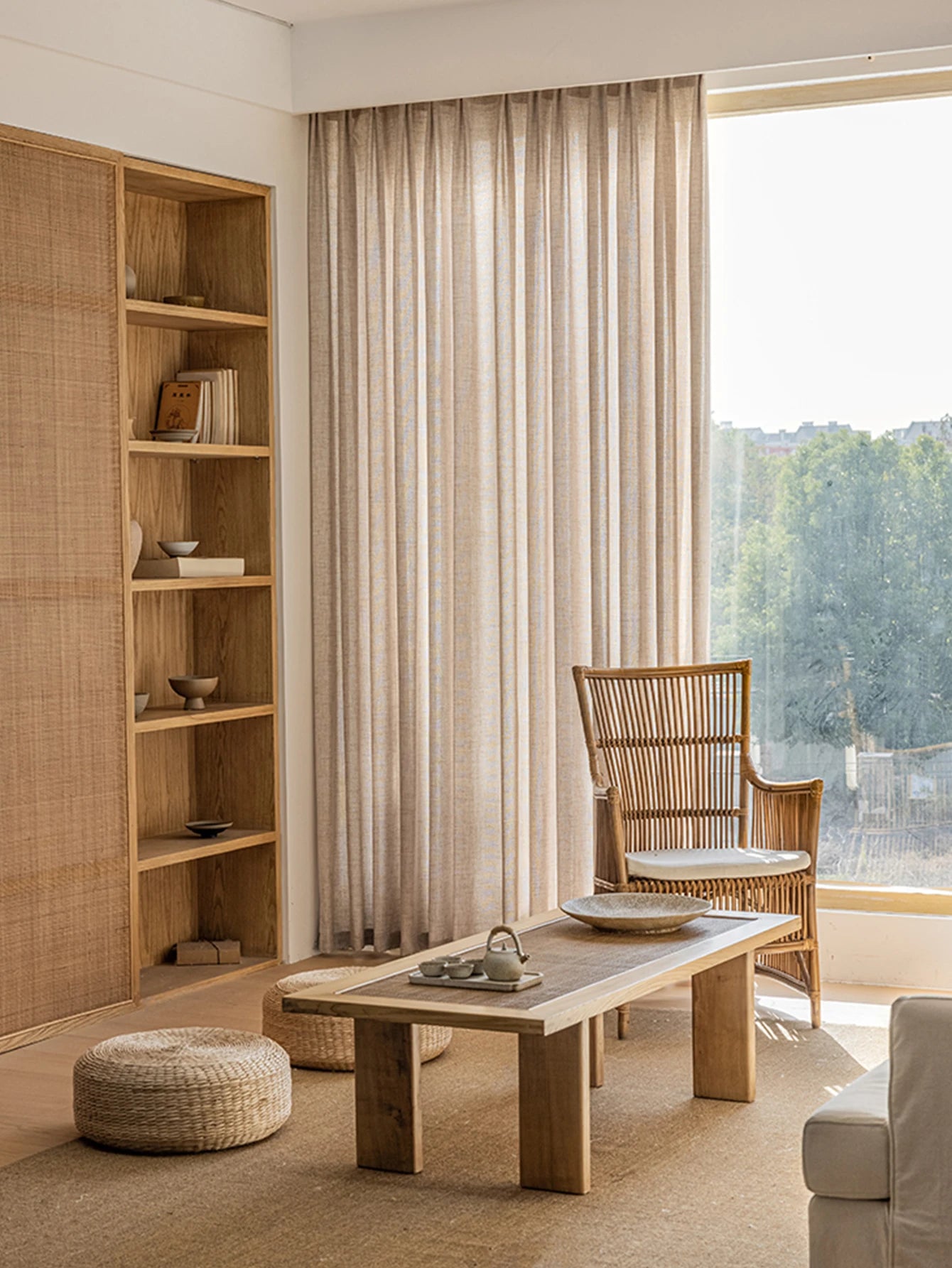 Natural Linen Curtain