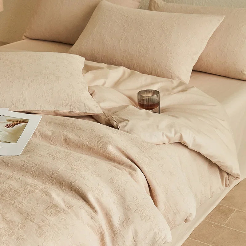 3-Layer Yarn Cotton Bedding Set