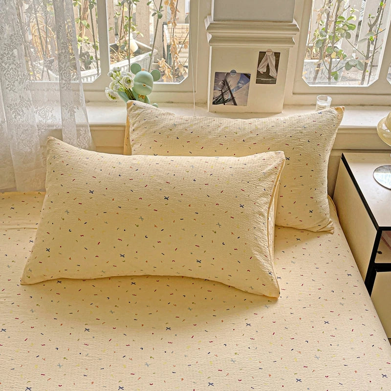 Bed Sheet High Quality Twin Double Queen King Bed Cover Sheets Pure Cotton Single Size Kids Bed Linen