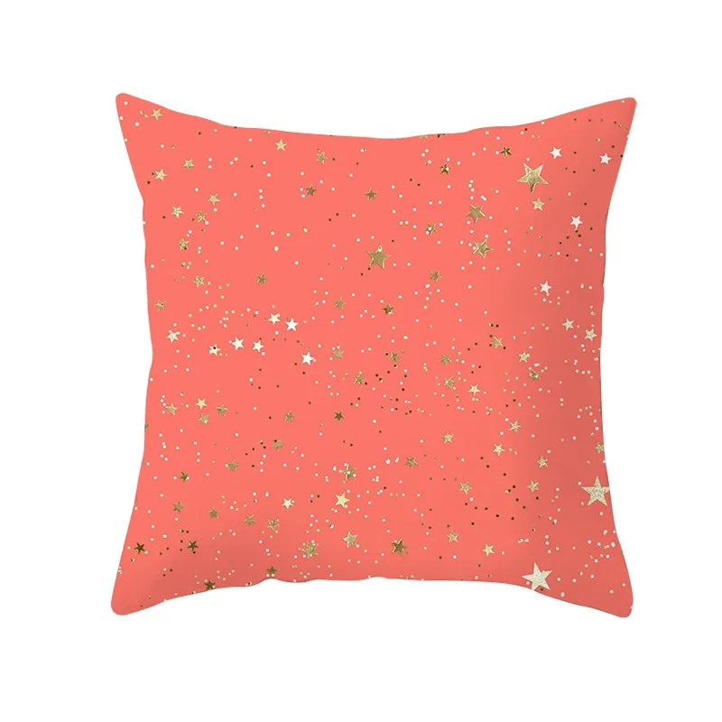 Coral Pillow Case Spring Home Decor Style Pillow Cushion Cover