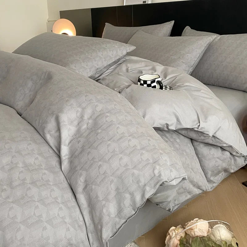 3-Layer Yarn Cotton Bedding Set