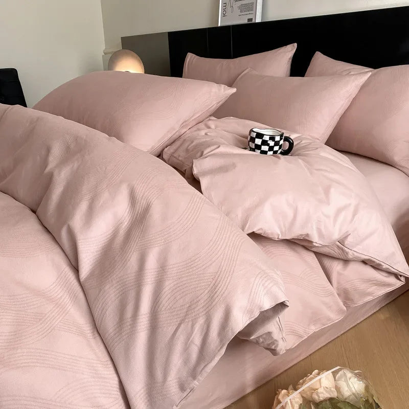 3-Layer Yarn Cotton Bedding Set