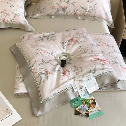 tencel Lyocell Bed Sheets Set Bedding Set Duvet Covers Sets for king Size Bed