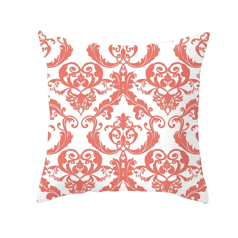 Coral Pillow Case Spring Home Decor Style Pillow Cushion Cover