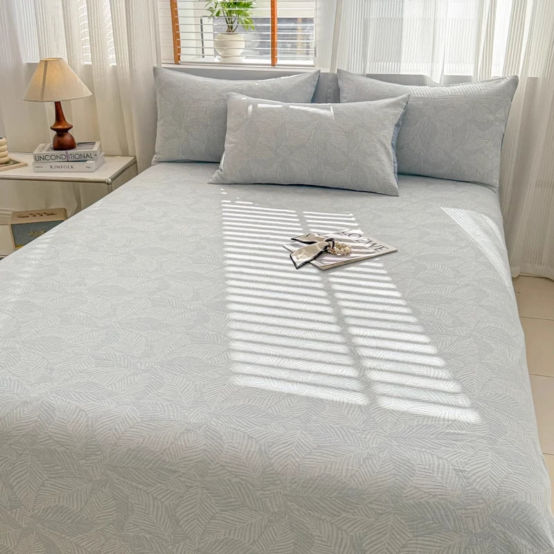 Pure Cotton Tee-piece Set Thiened Double-layered Cotton Bedding