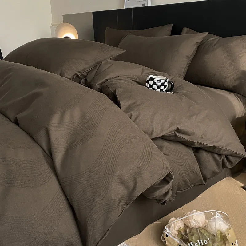 3-Layer Yarn Cotton Bedding Set