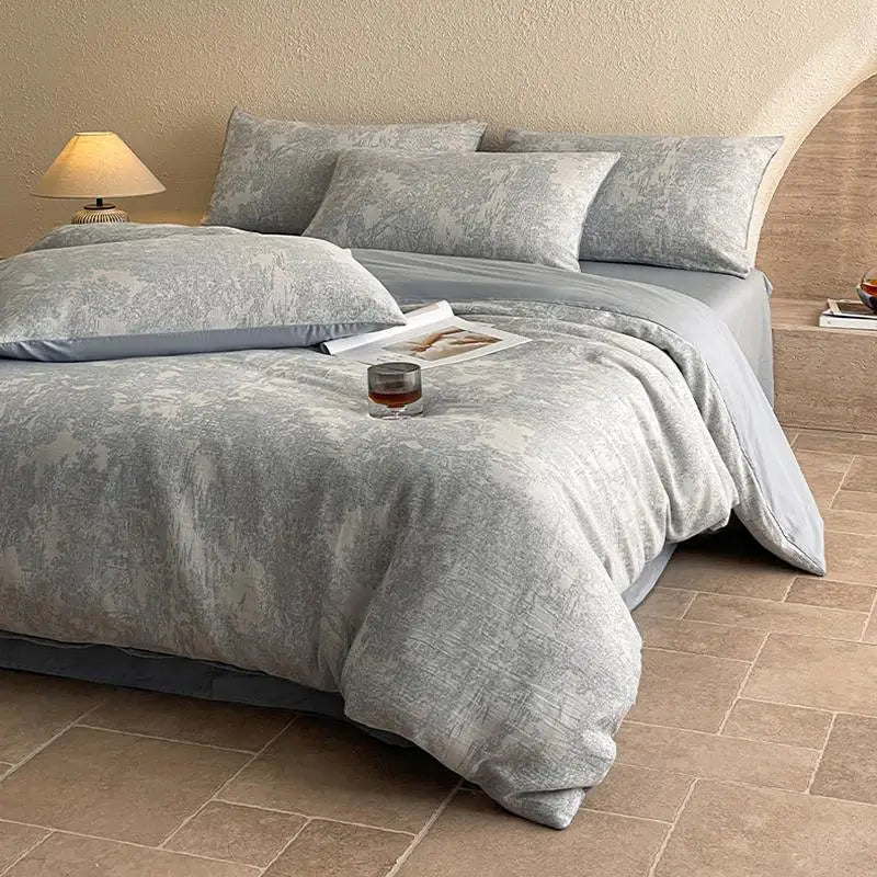 3-Layer Yarn Cotton Bedding Set