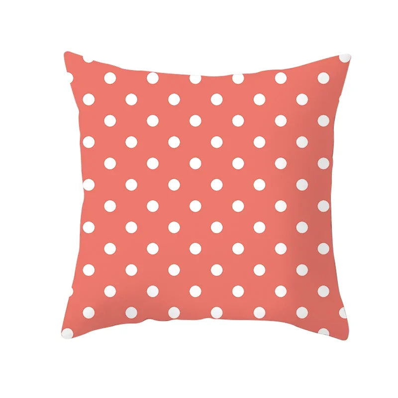 Coral Pillow Case Spring Home Decor Style Pillow Cushion Cover