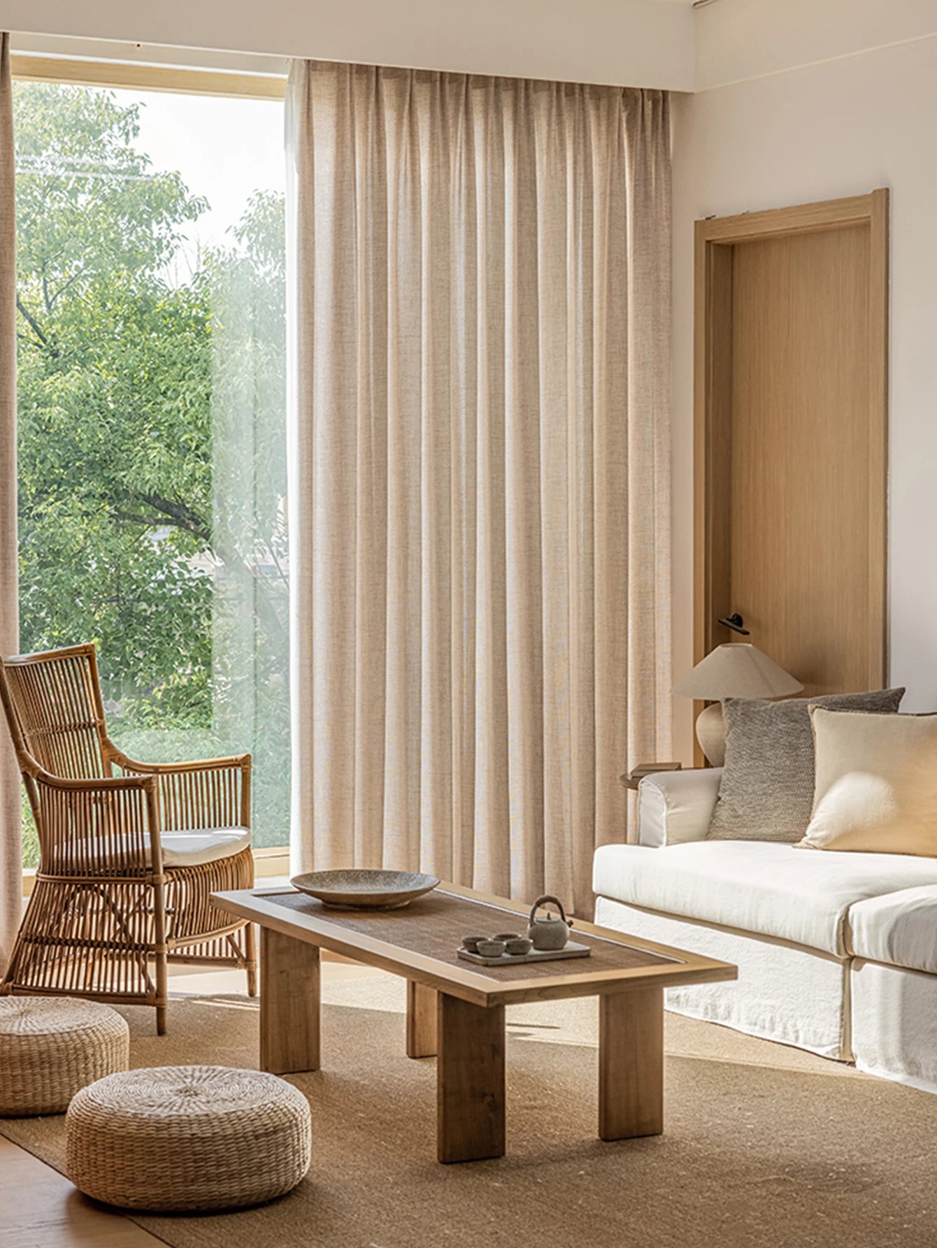 Natural Linen Curtain