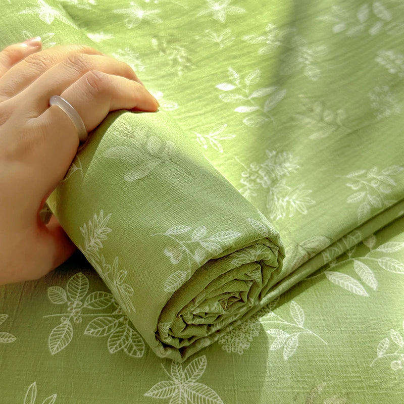 Flower Print Bed Sheet Single/Double/Queen/King Size Flat Sheets Adults Kids Room Soft Bed Linen sabanas (Pillowcase Need Order)