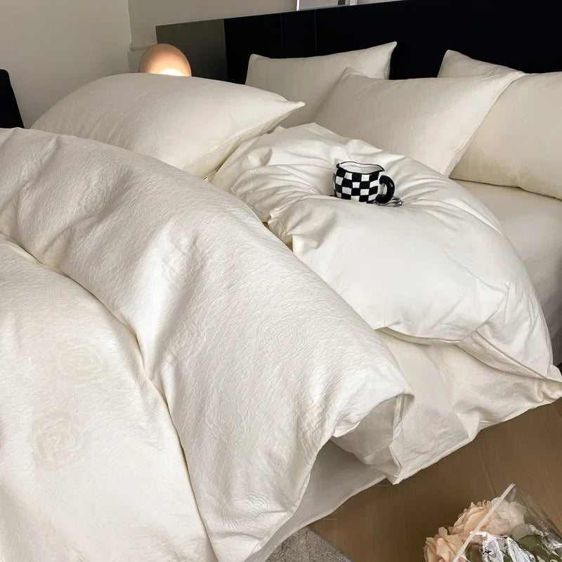 3-Layer Yarn Cotton Bedding Set