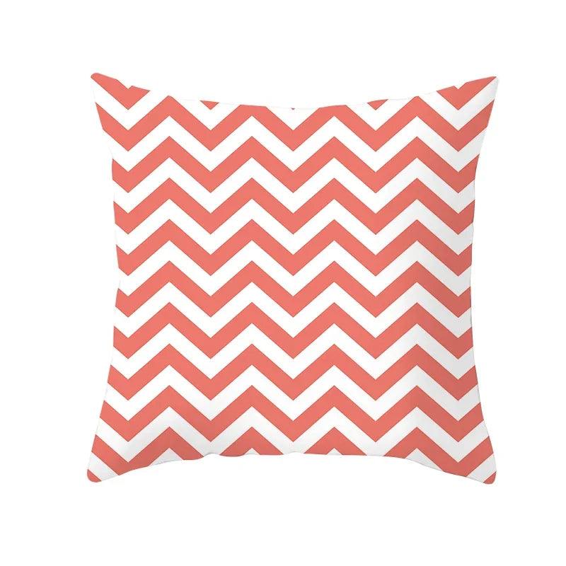 Coral Pillow Case Spring Home Decor Style Pillow Cushion Cover