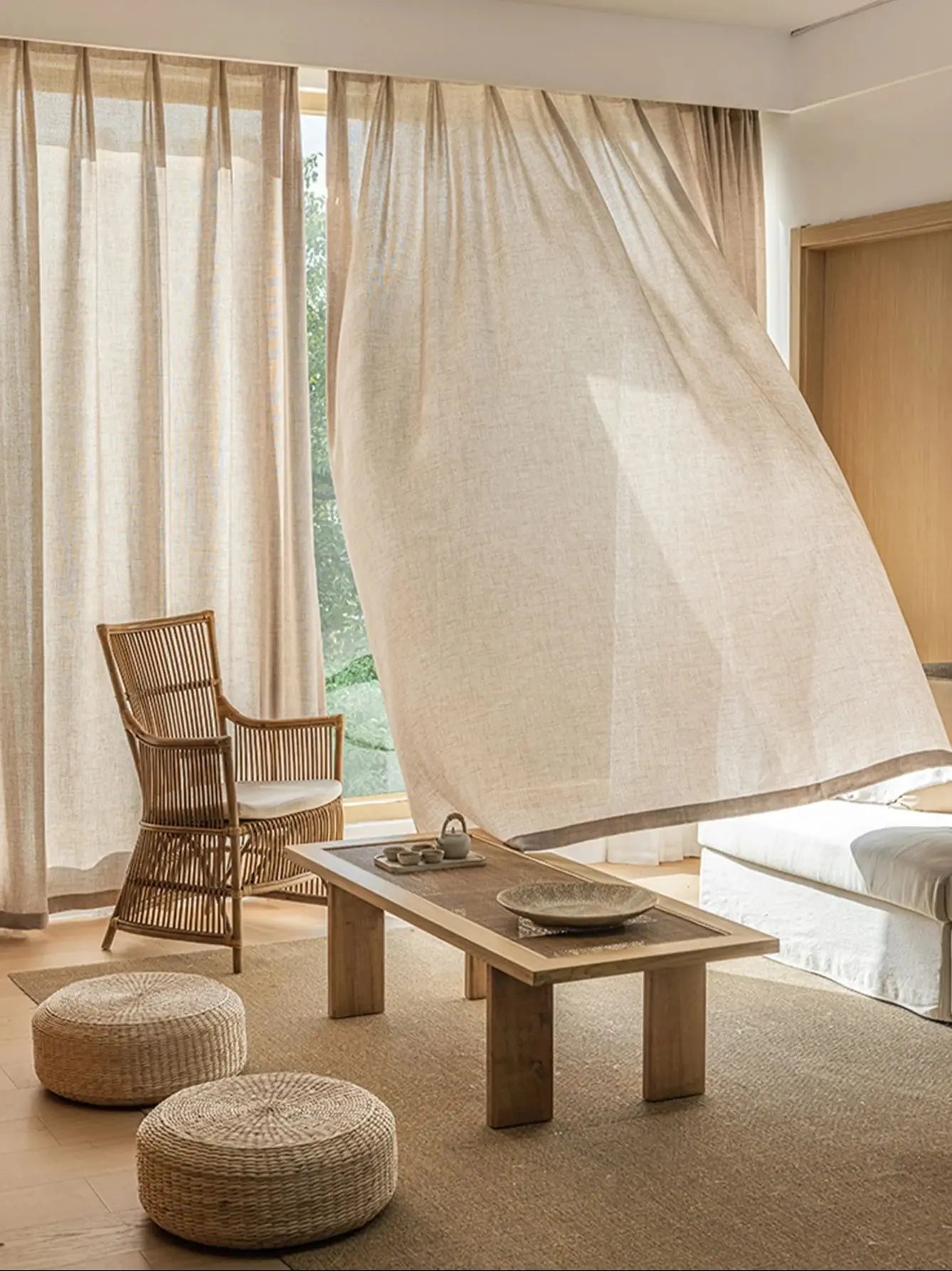 Natural Linen Curtain