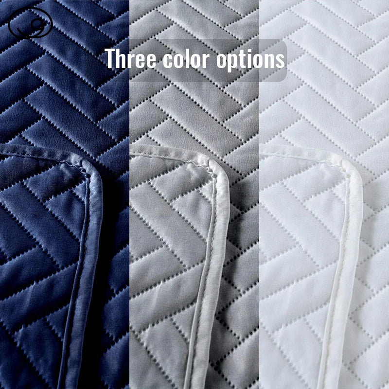 Cherryarn 2/3 Piece Piece Quilt Bedding Set, Lightweight Soft Quilt Bedspread Coverlet with Pillow Shams,Coin Pattern Quilt