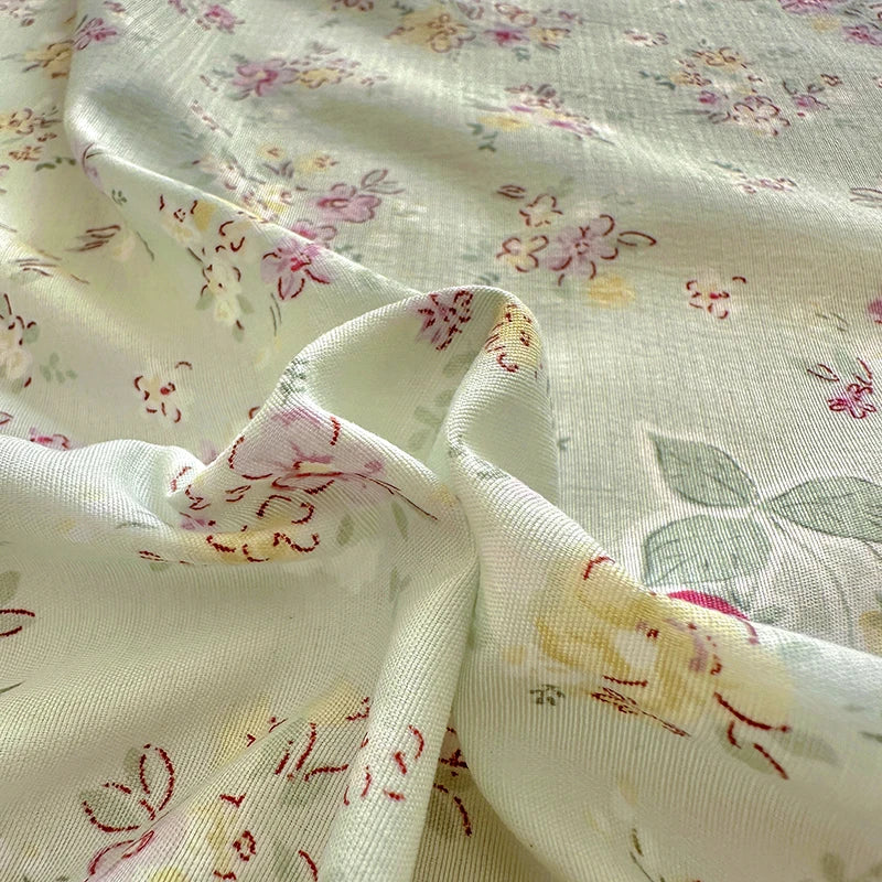 Flower Print Bed Sheet Single/Double/Queen/King Size Flat Sheets Adults Kids Room Soft Bed Linen sabanas (Pillowcase Need Order)