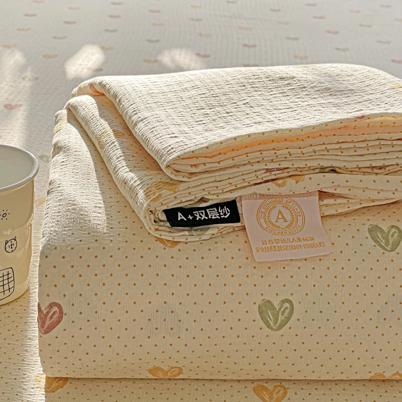 Bed Sheet High Quality Twin Double Queen King Bed Cover Sheets Pure Cotton Single Size Kids Bed Linen