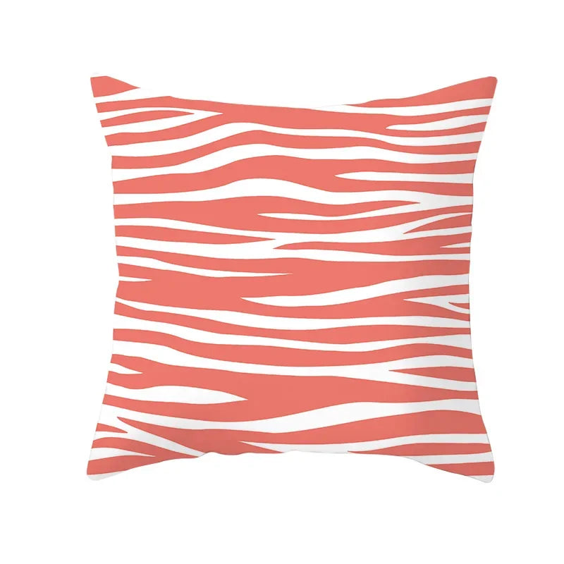 Coral Pillow Case Spring Home Decor Style Pillow Cushion Cover