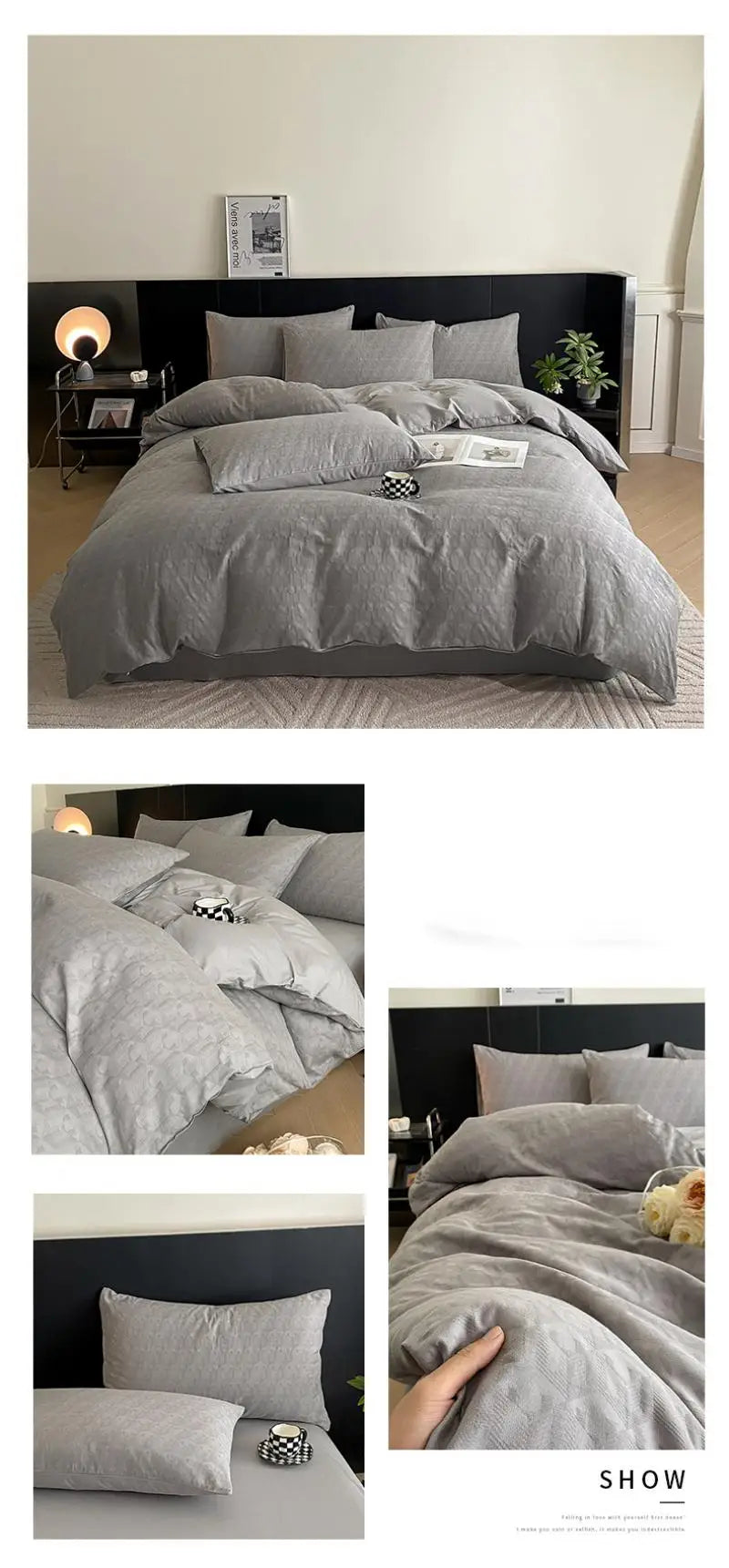 3-Layer Yarn Cotton Bedding Set