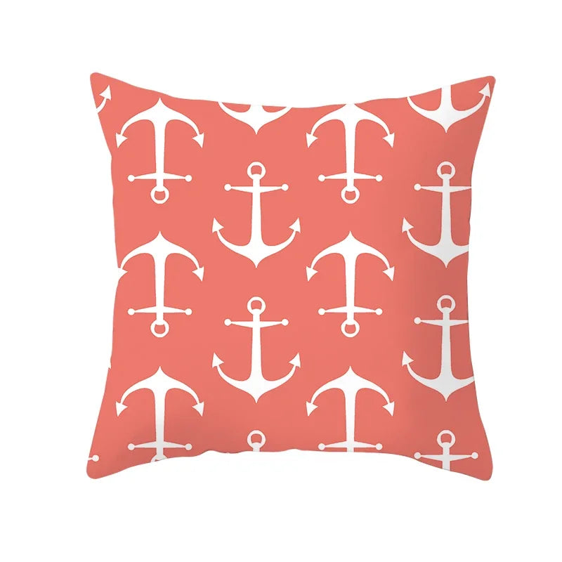 Coral Pillow Case Spring Home Decor Style Pillow Cushion Cover