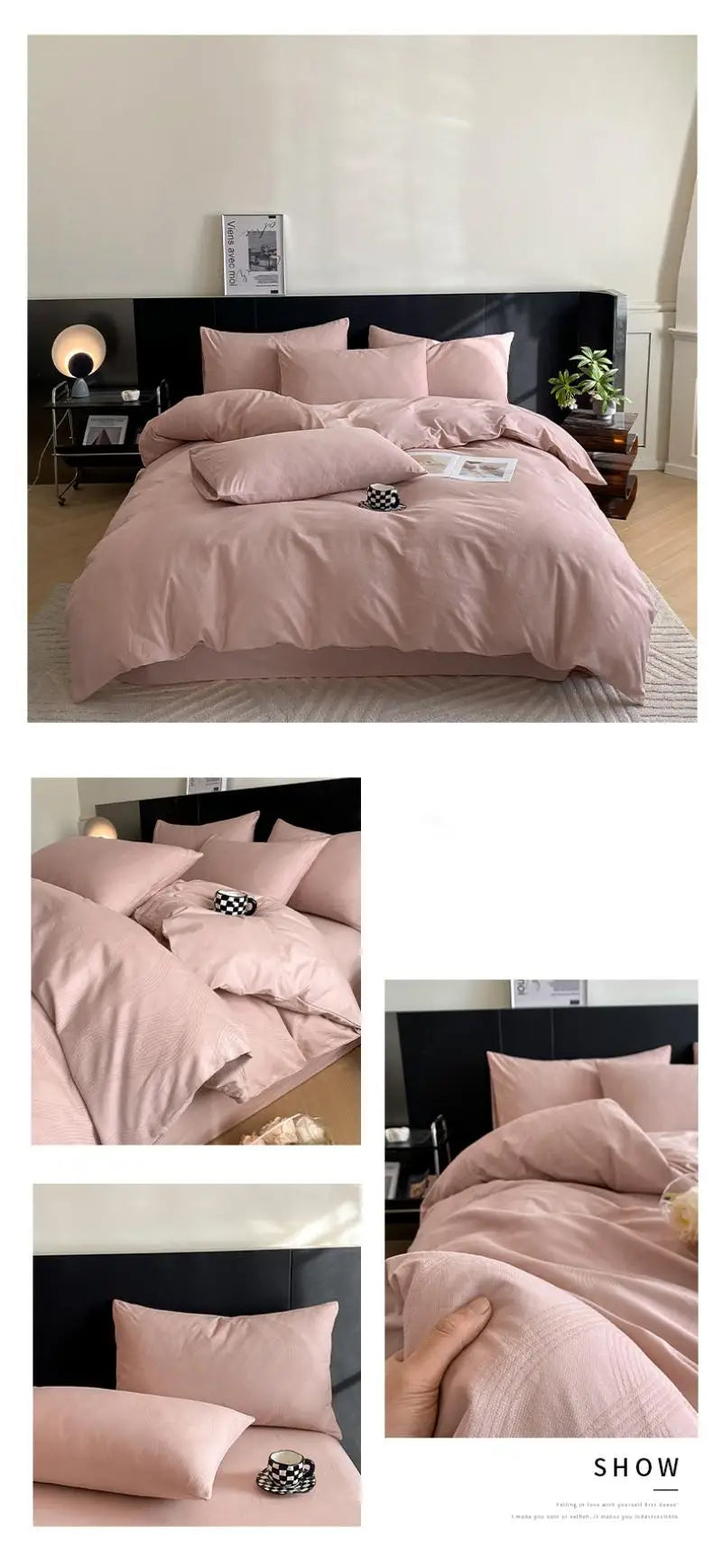 3-Layer Yarn Cotton Bedding Set