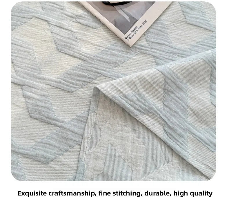 Pure Cotton Tee-piece Set Thiened Double-layered Cotton Bedding