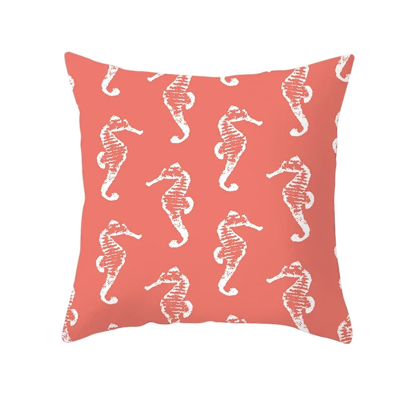 Coral Pillow Case Spring Home Decor Style Pillow Cushion Cover