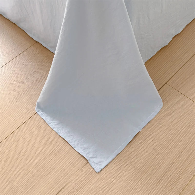 Korean Style Bedding Set with Pillowcase bed sheet Full Size Bed Linen Duvet Cover Set