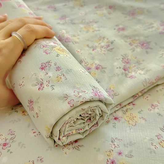 Flower Print Bed Sheet Single/Double/Queen/King Size Flat Sheets Adults Kids Room Soft Bed Linen sabanas (Pillowcase Need Order)