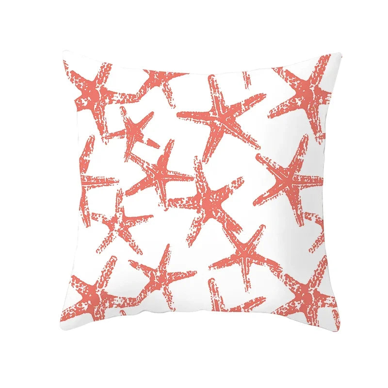 Coral Pillow Case Spring Home Decor Style Pillow Cushion Cover