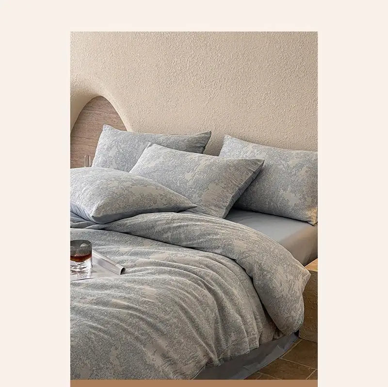 3-Layer Yarn Cotton Bedding Set